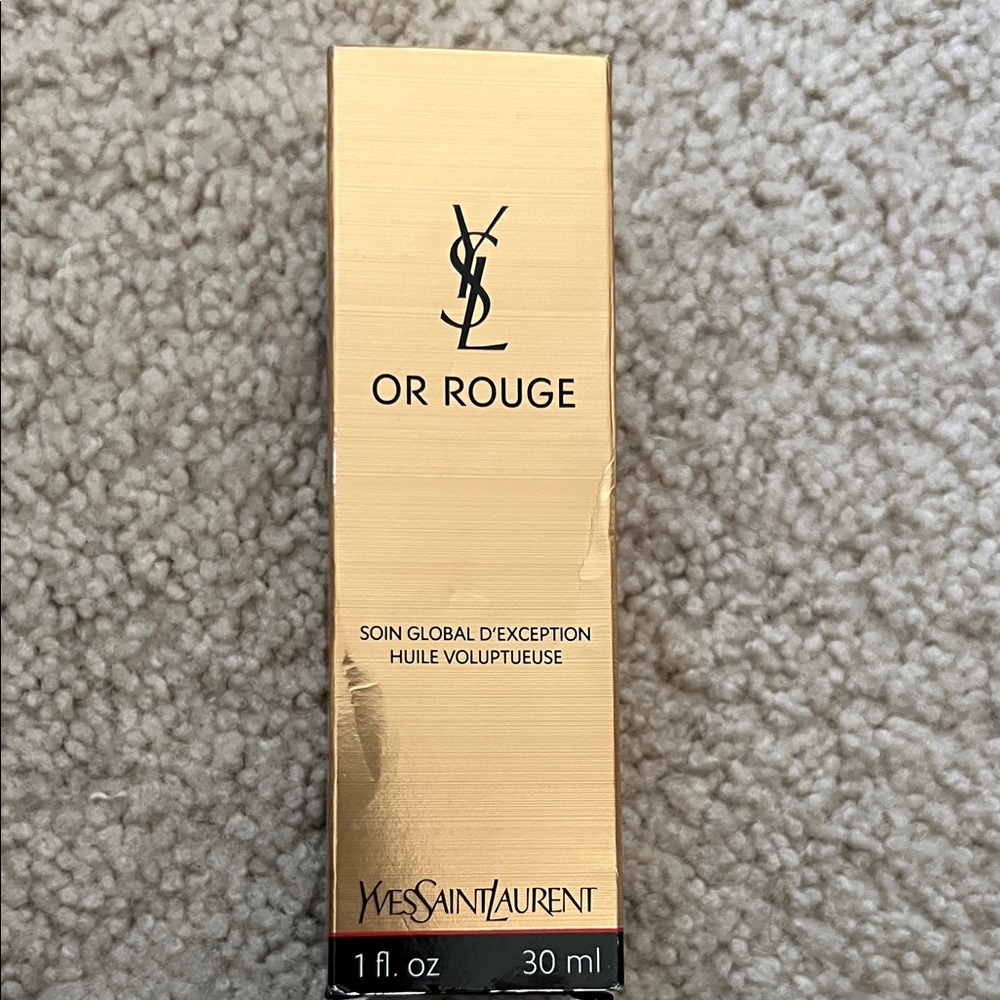 Yves Saint Laurent Or Rouge Gold Facial Oil Box